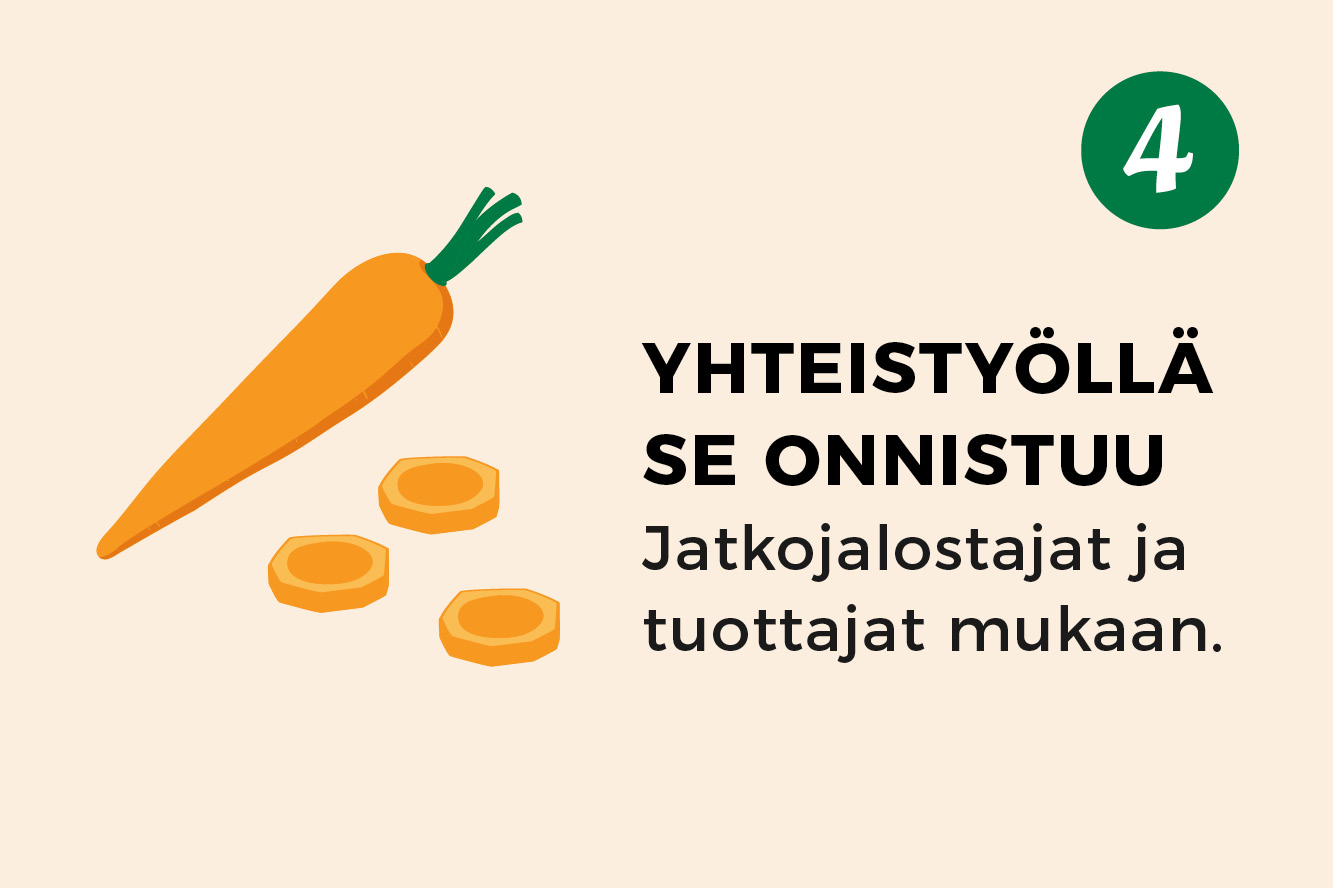 Vaihe 4, Yhteistyöllä se onnistuu
