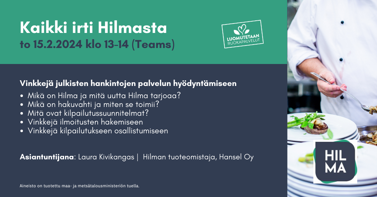 Kuka tai mikä on Hilma? Miten saat Hilmasta parhaan hyödyn irti? 