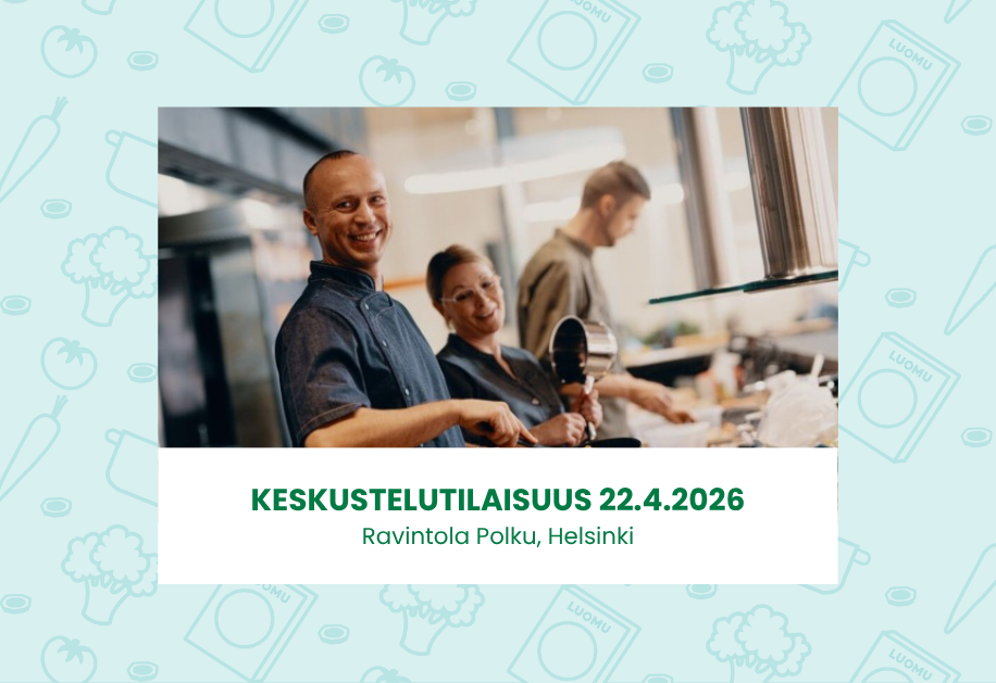Keskustelutilaisuus 22.4.